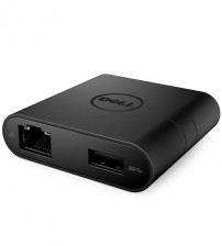 Bộ chuyển đổi Dell Adapter DA200 - USB-C to HDMI/VGA/Ethernet/USB-3.0