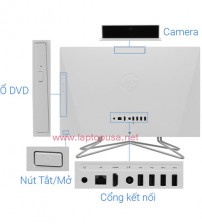 Desktop All In One HP AIO 22 - Core i3 4Gb RAM 256 SSD 21.5" FHD - New