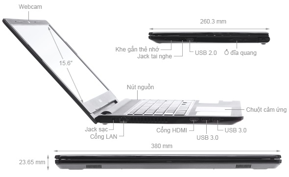 Dell, Latitude, 3567, Intel Core I5, 8Gb ram, 256Gb ssd, 15.6 inch HD, touchscreen